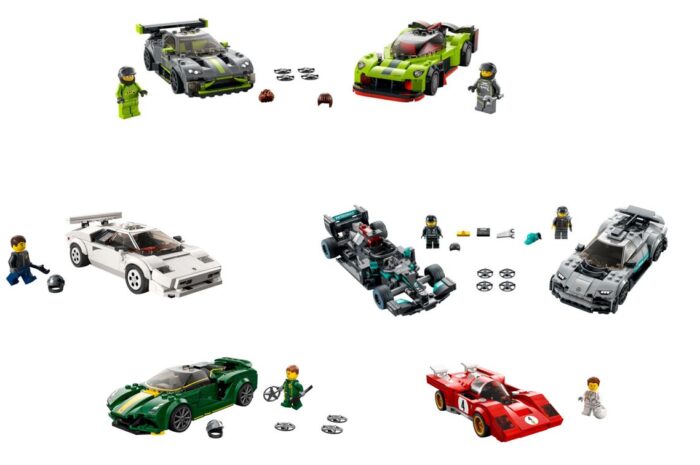 Viele neue LEGO Speed Champions!