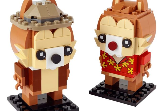 Chip & Chap (40550) neu als LEGO BrickHeadz!